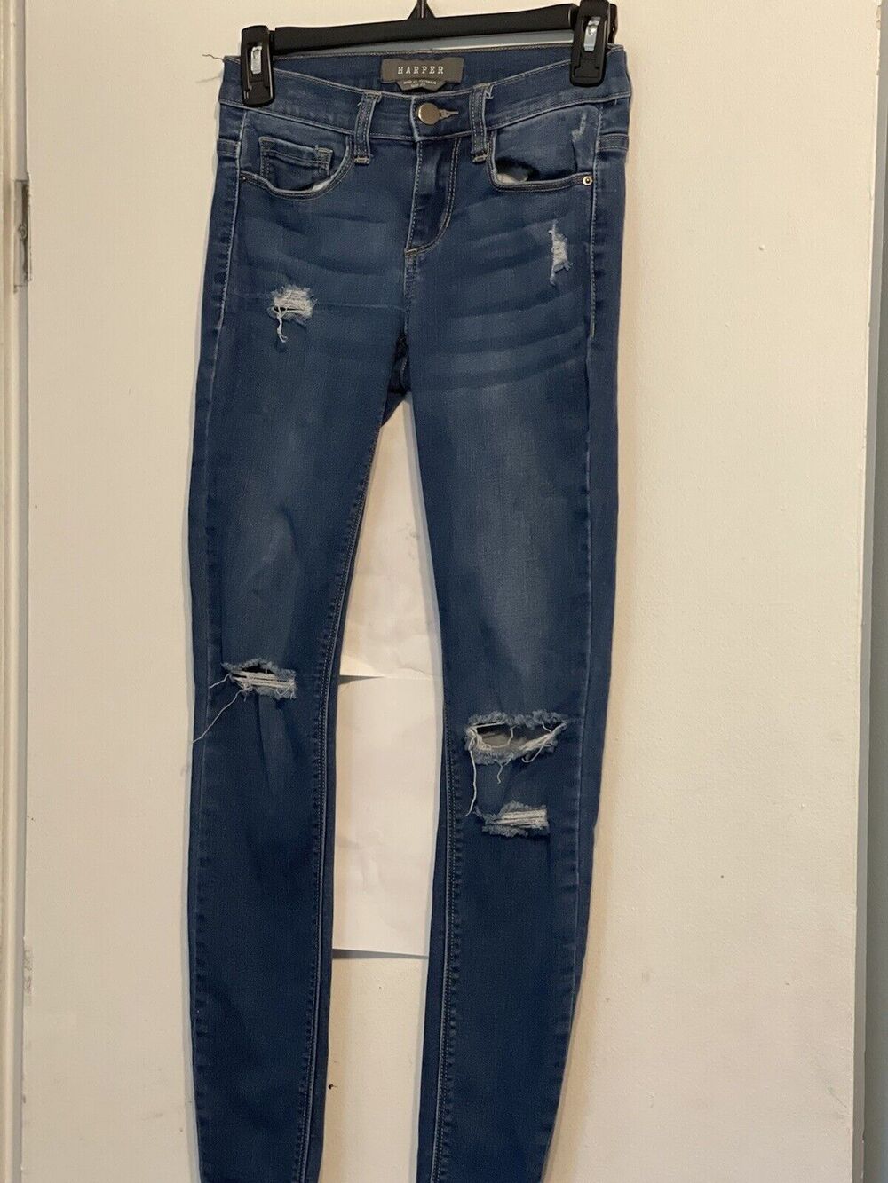 Harper Skinny Jeans Boutique Sz 25 Inseam 26 - Picture 1 of 6